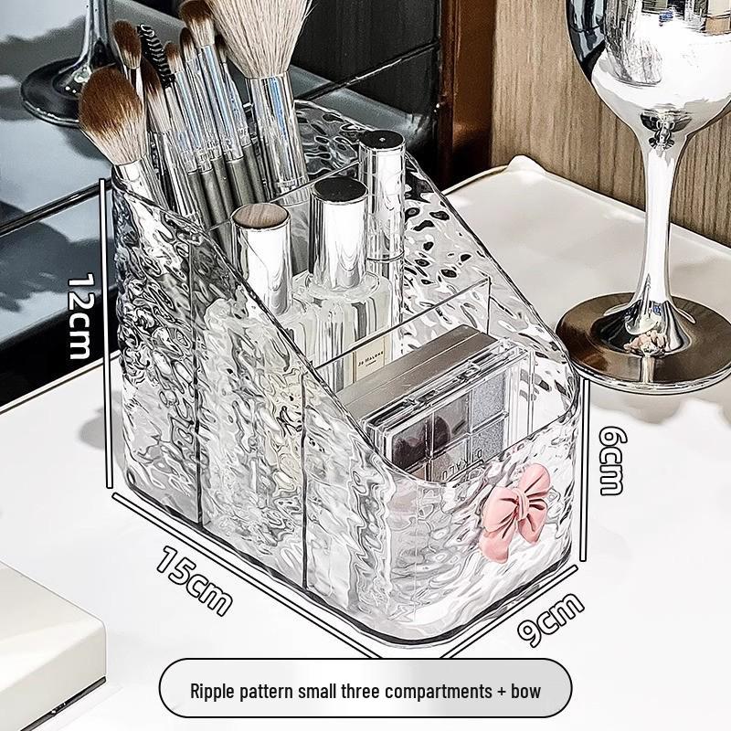 Прозрачный Органайзер для Косметики в Стиле Легкой Роскоши - Настольное Хранение Средств по Уходу за Кожей и Помад с Большой Вместимостью и Множеством Отделений
Прозрачный Органайзер для Косметики в Стиле Легкой Роскоши - Настольное Хранение Средств по Уходу за Кожей и Помад с Большой Вместимостью и Множеством Отделений