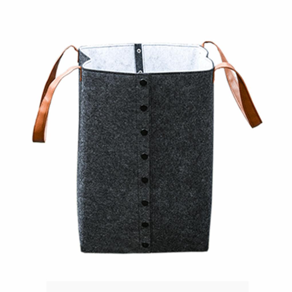 Felt Storage Basket with Handle Clothes Underwear Organizer Sundries Container Desktop Square Shape Tidy Bucket
Felt Storage Basket with Handle Clothes Underwear Organizer Sundries Container Desktop Square Shape Tidy Bucket