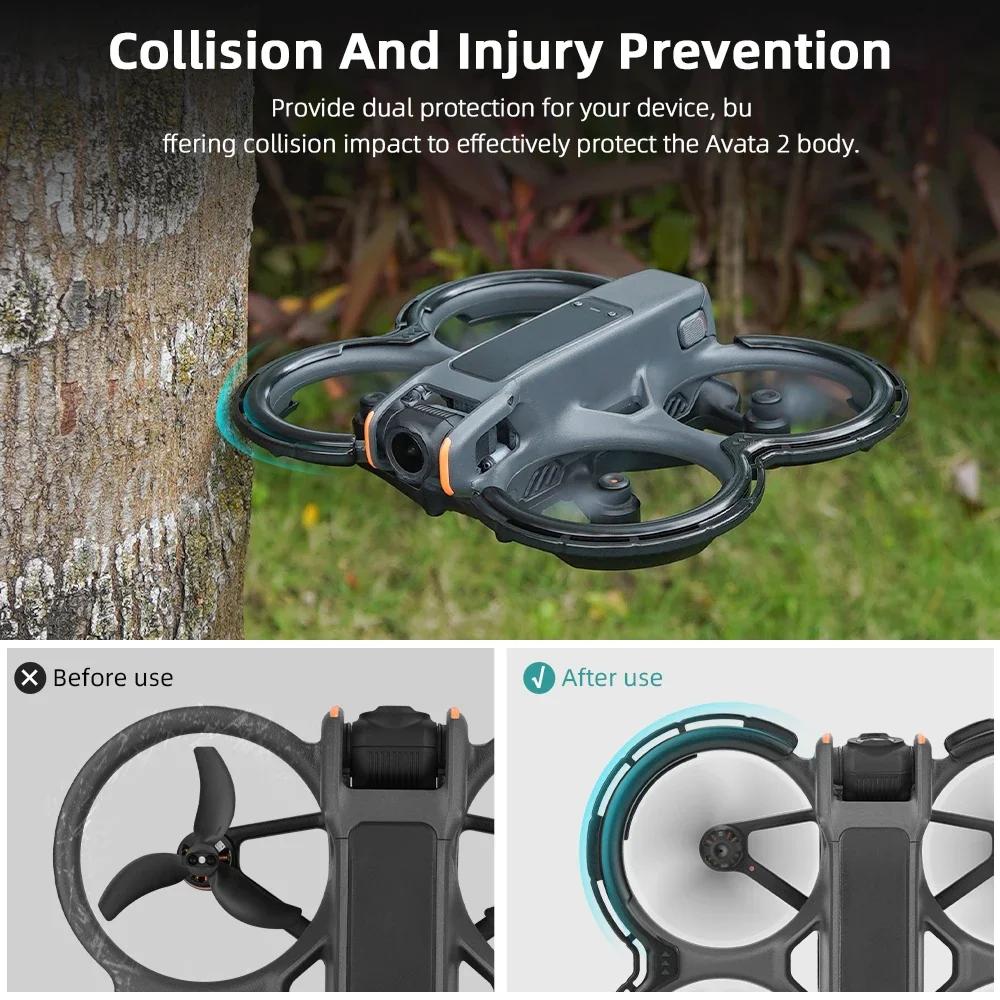 BRDRC Propeller Guard For DJI Avata 2 Drone Rings Anti-collision Bumper Protection Quadcopters for Avata2 Drone Accessories помаранчевий
BRDRC Propeller Guard For DJI Avata 2 Drone Rings Anti-collision Bumper Protection Quadcopters for Avata2 Drone Accessories помаранчевий