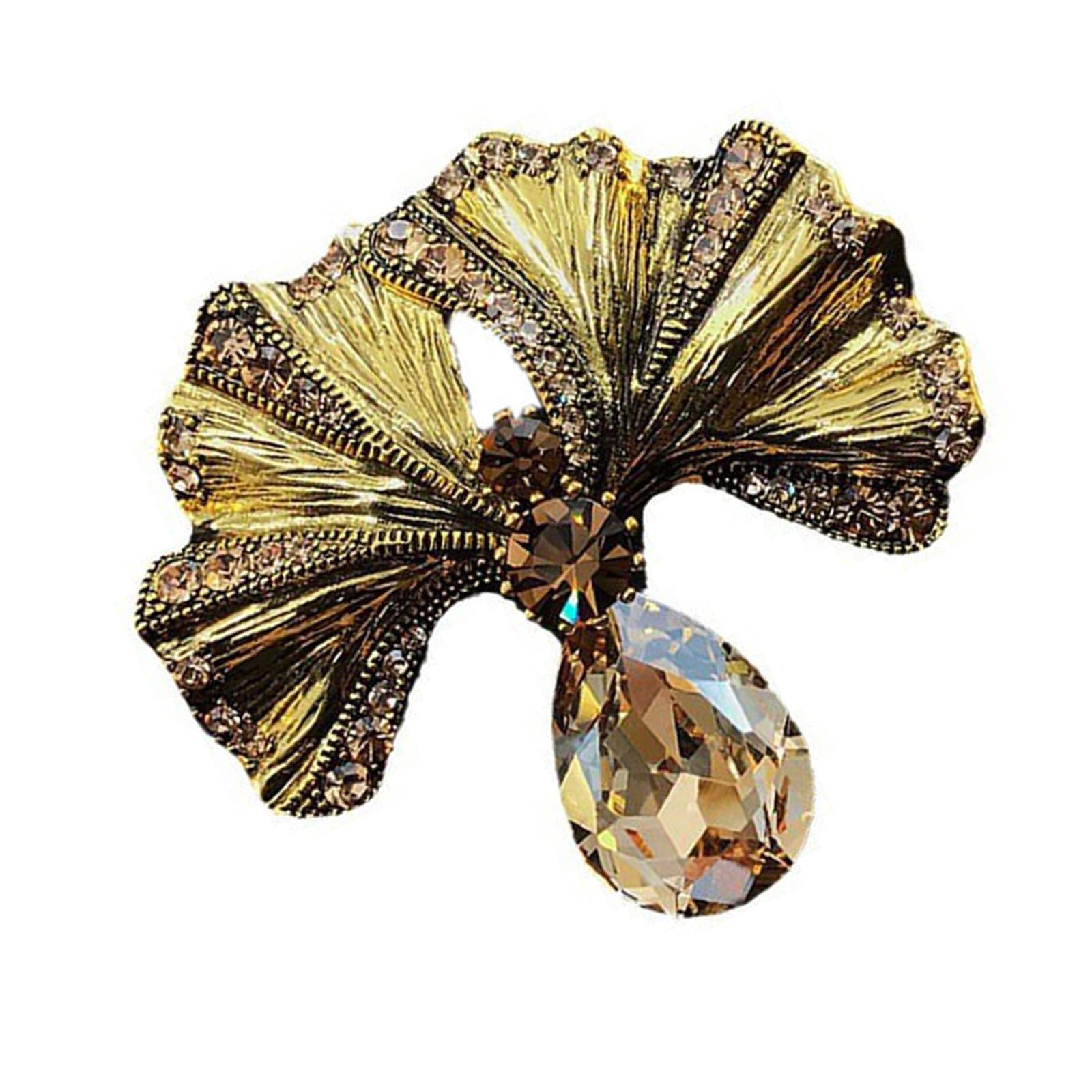 Unique Gingko Leaf Brooch Pin Plant Badge Beautiful Pin Alloy Texture Fashion Accessory Suitable for Clothing and Bag
Unique Gingko Leaf Brooch Pin Plant Badge Beautiful Pin Alloy Texture Fashion Accessory Suitable for Clothing and Bag