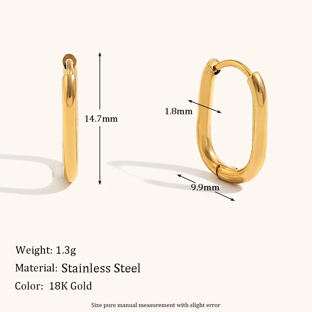 La. Muses Simple Fashion Stainless Steel Hoop Earrings For Women Unique Luxury Jewelry And Accessories
La. Muses Simple Fashion Stainless Steel Hoop Earrings For Women Unique Luxury Jewelry And Accessories