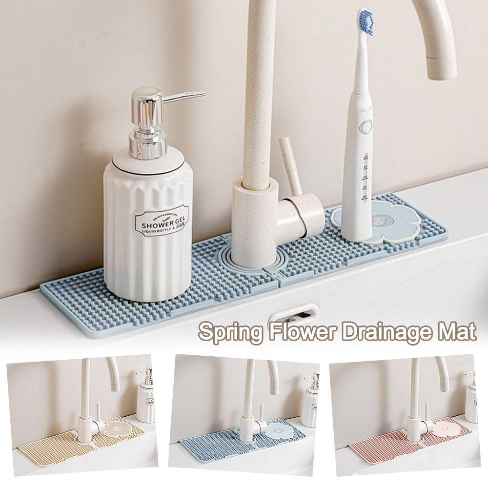 Foldable Sink Drain Pads Silicone Faucet Mat Faucet Water Catcher Mat Bathroom/Kitchen Accessories Pink-38*10cm
Foldable Sink Drain Pads Silicone Faucet Mat Faucet Water Catcher Mat Bathroom/Kitchen Accessories Pink-38*10cm