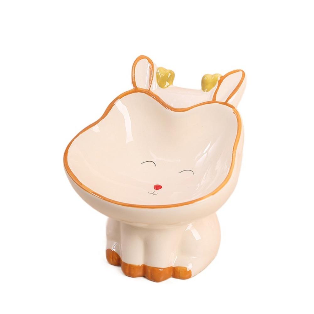 Ceramic Pet High Foot Bowl Slanted Mouth Dog Food Feeding Basin Neck Protection Style 4
Ceramic Pet High Foot Bowl Slanted Mouth Dog Food Feeding Basin Neck Protection Style 4