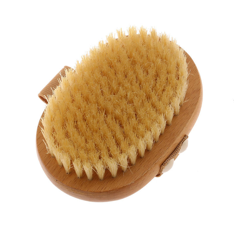 Natural Bristle Wooden Bath Body Brush Exfoliating Dry Skin Massage Shower Brush For Men Women Skin Care
Natural Bristle Wooden Bath Body Brush Exfoliating Dry Skin Massage Shower Brush For Men Women Skin Care