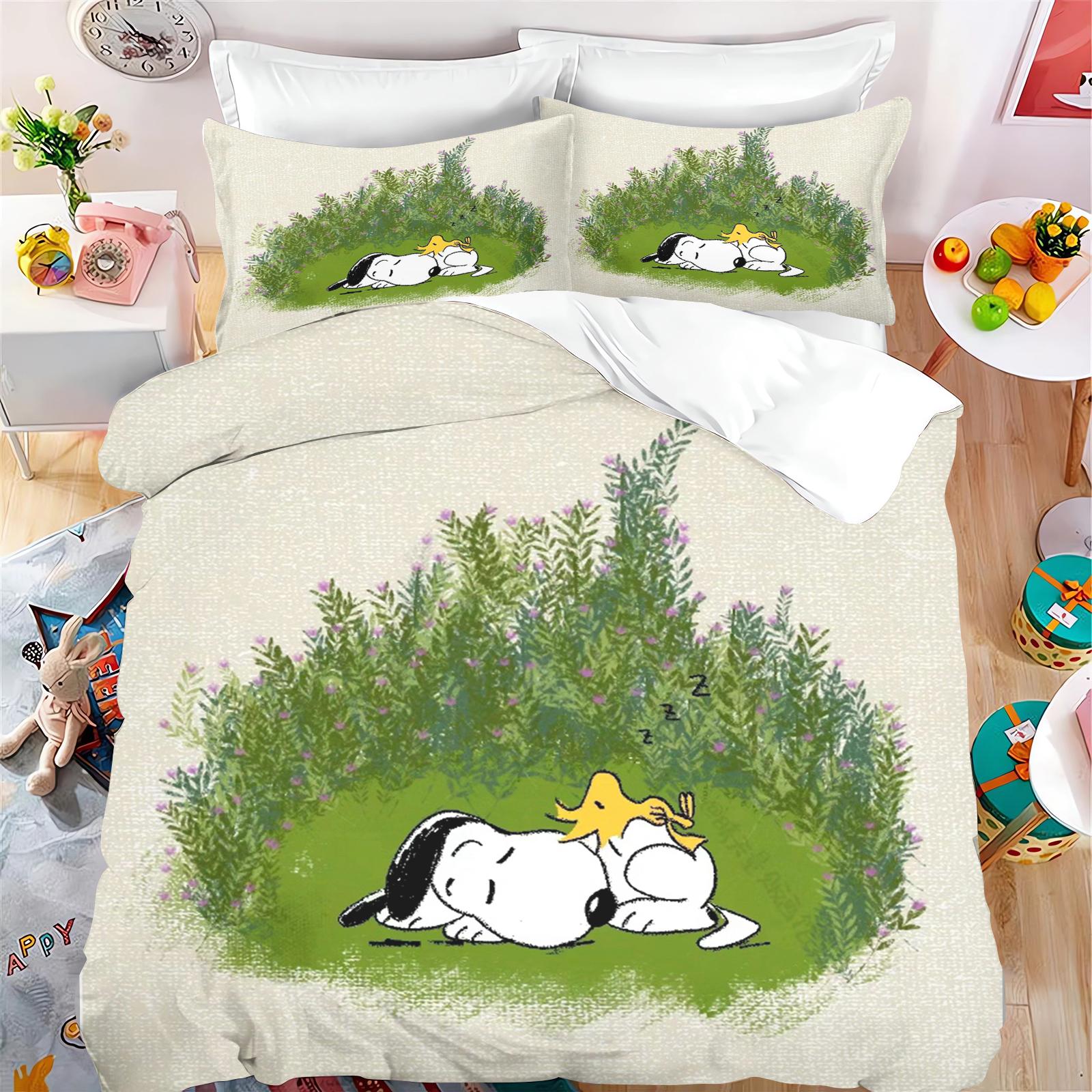 Comforter Snoopy Happy Dog S Bedding Set Home Anime Comforter Twin Queen King Size Dropshipping Gift Comforter (quilt)-EU Single(135*200cm)3pcs
Comforter Snoopy Happy Dog S Bedding Set Home Anime Comforter Twin Queen King Size Dropshipping Gift Comforter (quilt)-EU Single(135*200cm)3pcs