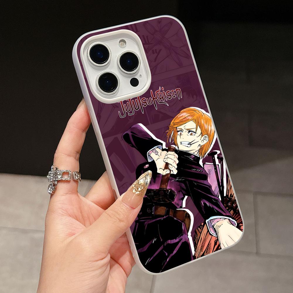 Jujutsu Kaisen Nobara Jelly Double layer White Mobile Phone Case for iPhone 17 16 15 14 13 12 11 Air Pro Max Plus Protective iPhone 14 Pro Max
Jujutsu Kaisen Nobara Jelly Double layer White Mobile Phone Case for iPhone 17 16 15 14 13 12 11 Air Pro Max Plus Protective iPhone 14 Pro Max