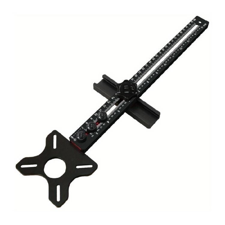 Precise Wood Router Bracket Guide Jigs Aluminum Multipurpose Slot Template Suitable for Circular Cutting Edged Trimming
Precise Wood Router Bracket Guide Jigs Aluminum Multipurpose Slot Template Suitable for Circular Cutting Edged Trimming