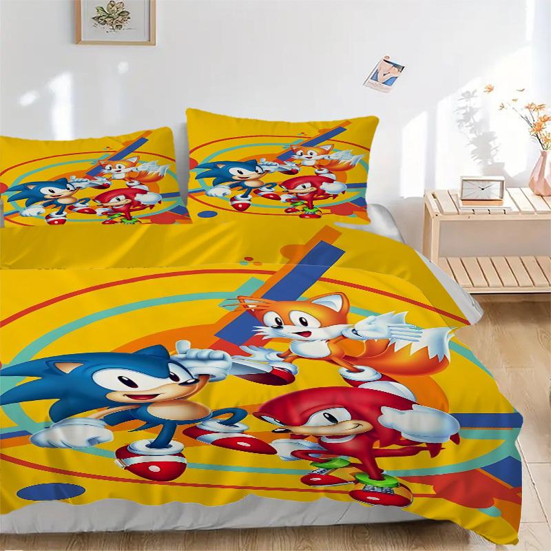 3pcs Sonic, Tails Cover Set, 1 Cover + 2 Pillowcases (No Insert), Bedding for All Seasons, Bedding,Bedroom Decor yy250922031 135x200cm
3pcs Sonic, Tails Cover Set, 1 Cover + 2 Pillowcases (No Insert), Bedding for All Seasons, Bedding,Bedroom Decor yy250922031 135x200cm