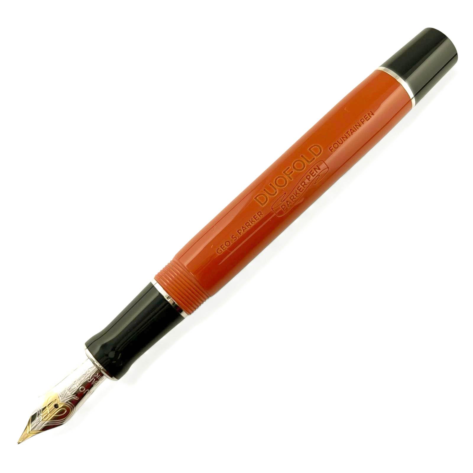 Чудова ручка PARKER Duofold Classic Big Red CT Centennial Orange 18K Вживана
Чудова ручка PARKER Duofold Classic Big Red CT Centennial Orange 18K Вживана