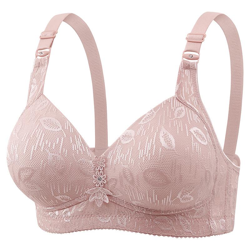 Skin Tone Floral Jacquard Wireless Bra with Decorative Pendant and Adjustable Straps M розовый
Skin Tone Floral Jacquard Wireless Bra with Decorative Pendant and Adjustable Straps M розовый