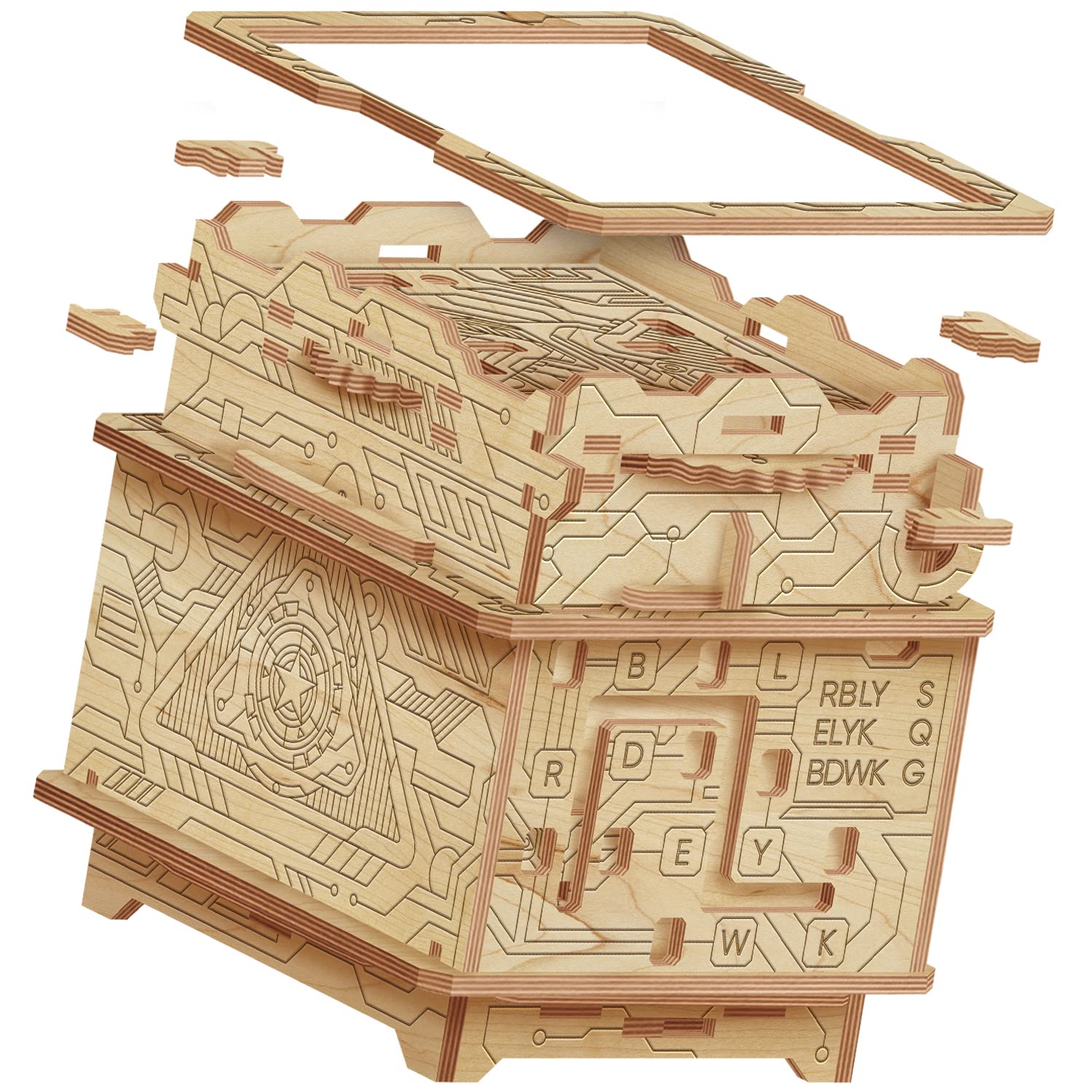 ESC WELT Orbital Box 3D Puzzle для взрослых Puzzle Box Model Build Escape Room Game Holz Puzzle Gift Box Puzzle Game 3D Holz Puzzle для взрослых Family
ESC WELT Orbital Box 3D Puzzle для взрослых Puzzle Box Model Build Escape Room Game Holz Puzzle Gift Box Puzzle Game 3D Holz Puzzle для взрослых Family