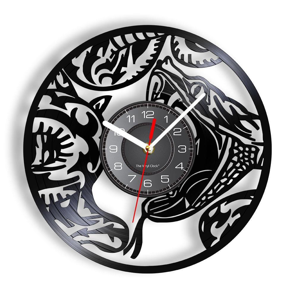 King Cobra Snake Vinyl Record Wall Clock Ophiophagus Hannah Reptile Ornament Man Cave Decorative Wall Watch Animal Lover Gift
King Cobra Snake Vinyl Record Wall Clock Ophiophagus Hannah Reptile Ornament Man Cave Decorative Wall Watch Animal Lover Gift