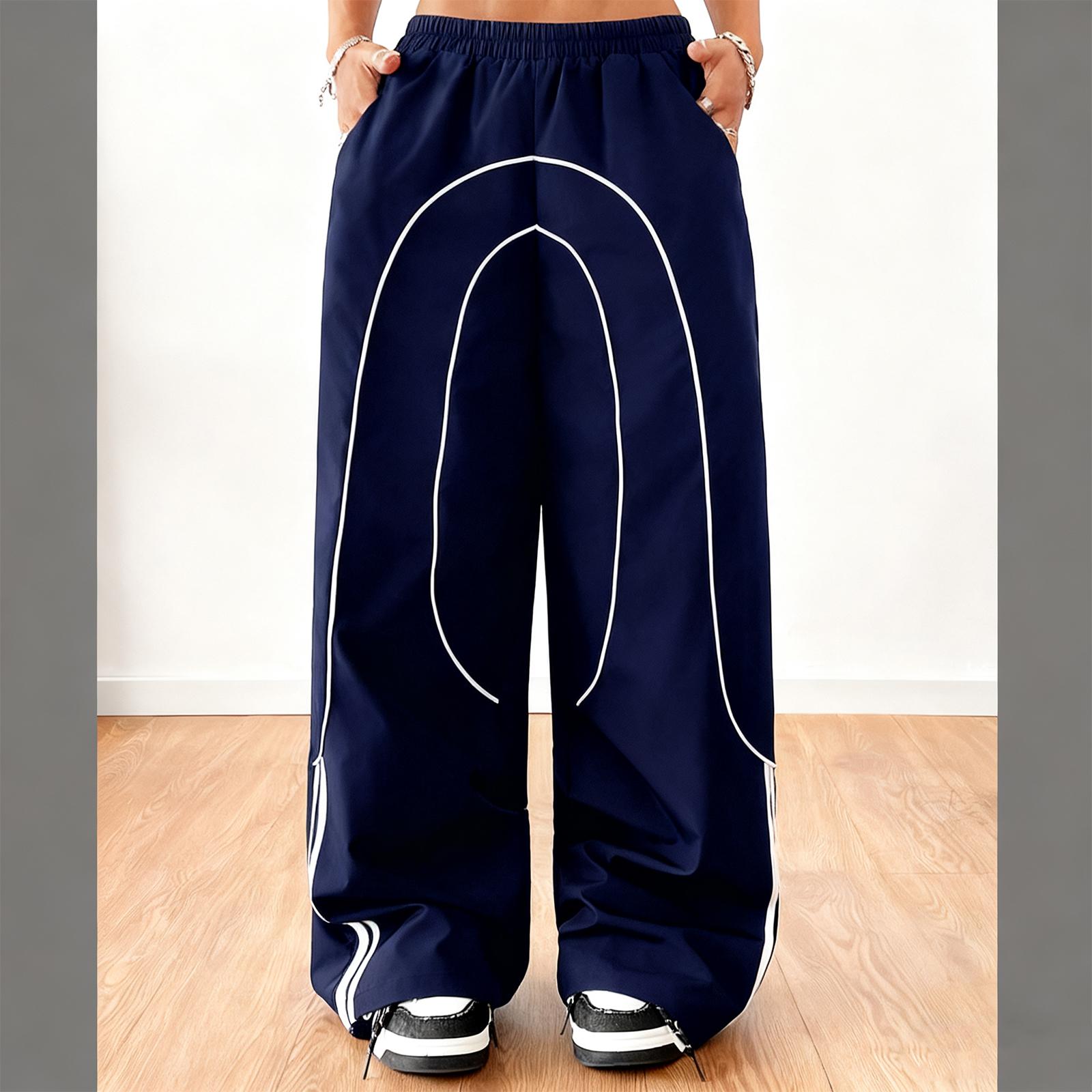 Women s Loose Comfortable Casual Fashion Wide Leg Pants With Striped Design XS тёмно-синий
Women s Loose Comfortable Casual Fashion Wide Leg Pants With Striped Design XS тёмно-синий
