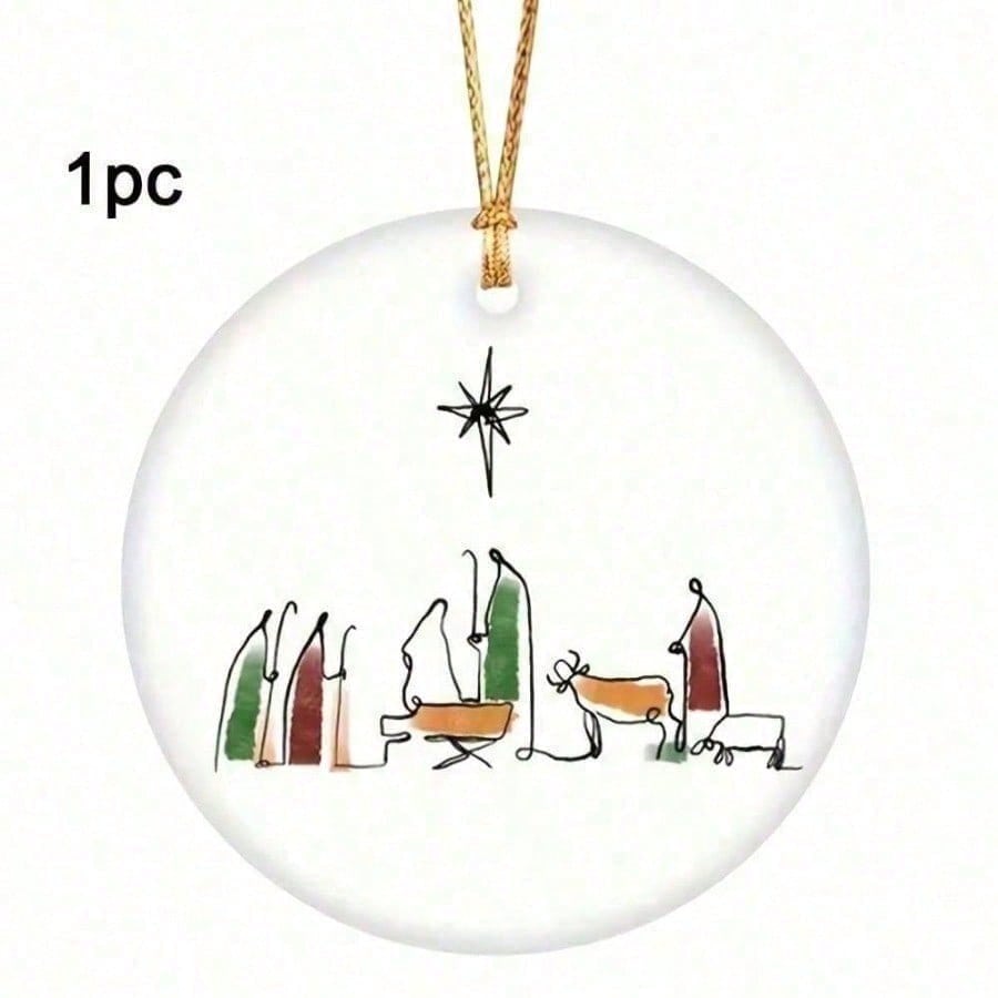 1PC Glittering Crystal Character Ornament - Religious & Artistic, Auspicious Home & Car Decor, Perfect for Holiday Gifts
1PC Glittering Crystal Character Ornament - Religious & Artistic, Auspicious Home & Car Decor, Perfect for Holiday Gifts