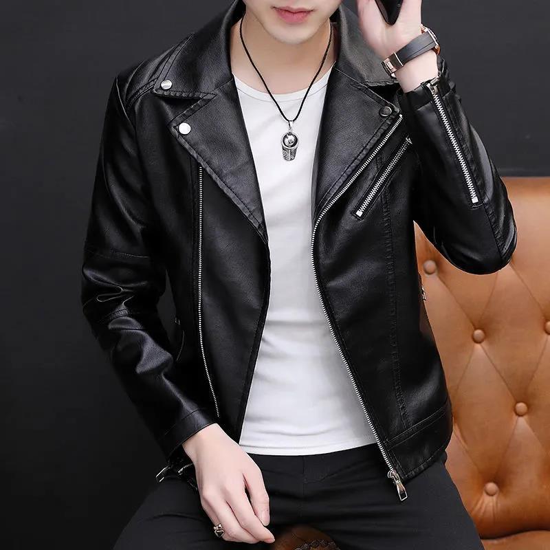 Мужская корейская версия мотоциклетная облегающая кожаная куртка мужская плюшевая кожаная куртка британская модная кожаная куртка мужская XXXXL
Мужская корейская версия мотоциклетная облегающая кожаная куртка мужская плюшевая кожаная куртка британская модная кожаная куртка мужская XXXXL