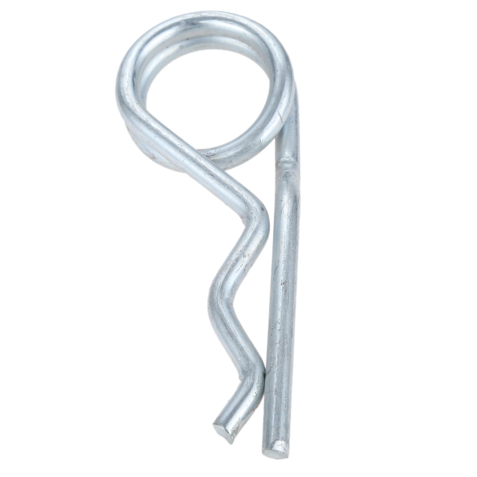 DRELD 20/10/5/2/1pcs Steel Double Ring Cotter Pins Double Coil R Clip Retaining Cotter Hair Pins for Trailer Stroller Cargo Boat 6x120mm 1pcs
DRELD 20/10/5/2/1pcs Steel Double Ring Cotter Pins Double Coil R Clip Retaining Cotter Hair Pins for Trailer Stroller Cargo Boat 6x120mm 1pcs