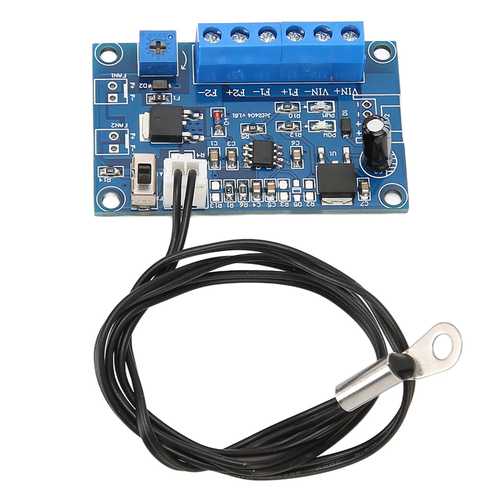PWM Fan Speed Controller 19.7in Cable Adjustable Or Fixed Mode PC Fan Speed Controller for 12V24V
PWM Fan Speed Controller 19.7in Cable Adjustable Or Fixed Mode PC Fan Speed Controller for 12V24V