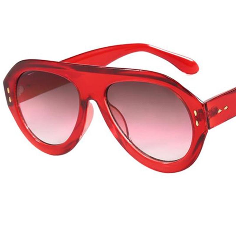 Fashion Sun Glasses Anti-UV Spectacles Frog Mirror Simplity Rice Nails Eyeglasses Google Ornamental Oversize Frame Sunglasses as picture красный
Fashion Sun Glasses Anti-UV Spectacles Frog Mirror Simplity Rice Nails Eyeglasses Google Ornamental Oversize Frame Sunglasses as picture красный
