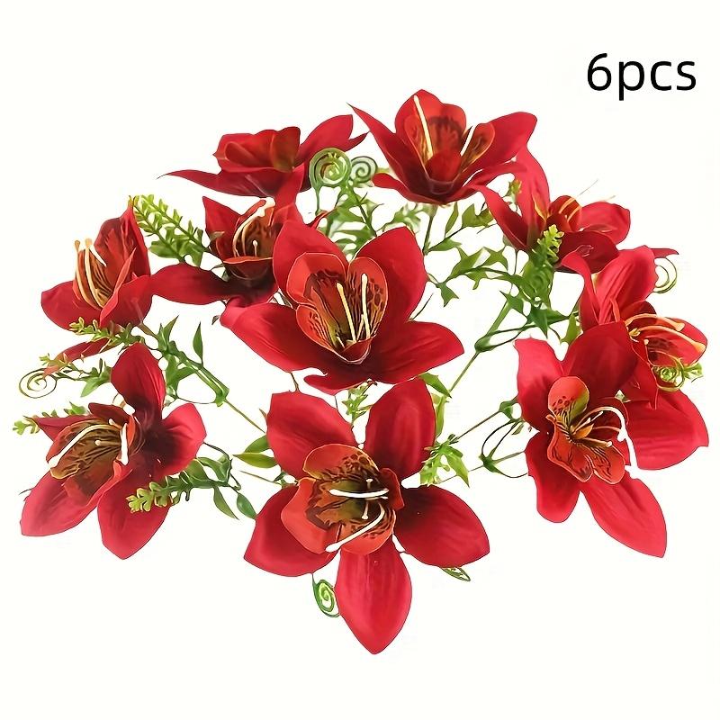 Handcrafted Flowers for Living Room Arrangements These Artistic Fabric Flowers Are Beautifully Realistic And Suitable for Home Decor 1Pcs червоний
Handcrafted Flowers for Living Room Arrangements These Artistic Fabric Flowers Are Beautifully Realistic And Suitable for Home Decor 1Pcs червоний