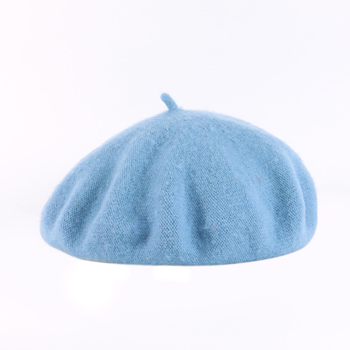 Autumn and Winter Wool Beret Female, Korean Version of Versatile Face Painter Hat, Multi-color небесно-голубой
Autumn and Winter Wool Beret Female, Korean Version of Versatile Face Painter Hat, Multi-color небесно-голубой