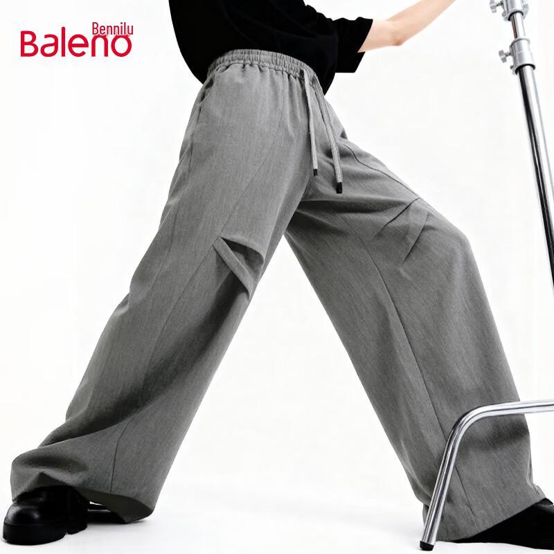 Baleno Men s Pleated Loose Wide-Leg Casual Pants 2XL
Baleno Men s Pleated Loose Wide-Leg Casual Pants 2XL