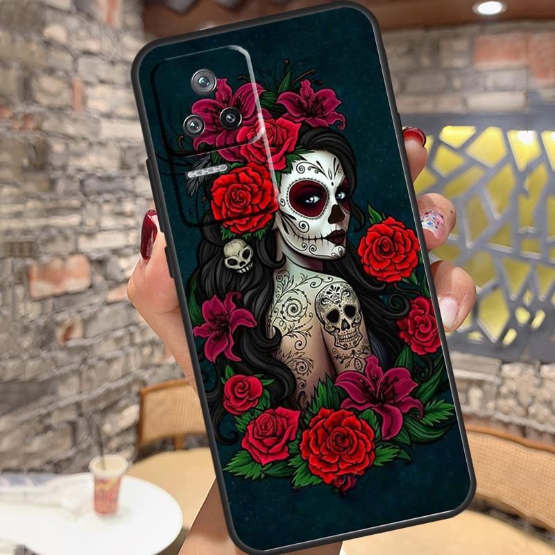 Mexican Skull Girl Tattooed Art Case For Xiaomi 13 14 15 Ultra 11T 12T 13T 14T Pro POCO X7 Pro X3 X5 X6 M6 F5 F6 Pro Cover Xiaomi 12T (12T Pro)
Mexican Skull Girl Tattooed Art Case For Xiaomi 13 14 15 Ultra 11T 12T 13T 14T Pro POCO X7 Pro X3 X5 X6 M6 F5 F6 Pro Cover Xiaomi 12T (12T Pro)