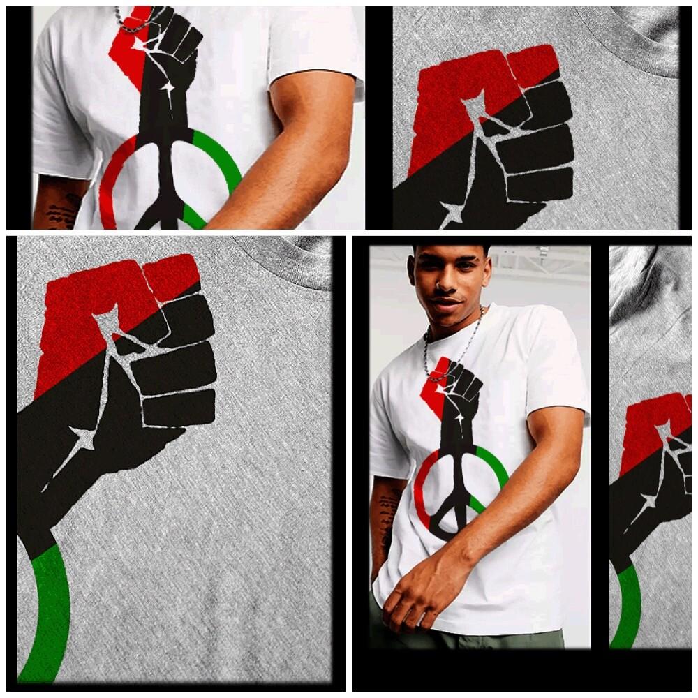 Black fist Pan-African leader African Pride Black History Month melanin Unisex T-Shirt L
Black fist Pan-African leader African Pride Black History Month melanin Unisex T-Shirt L