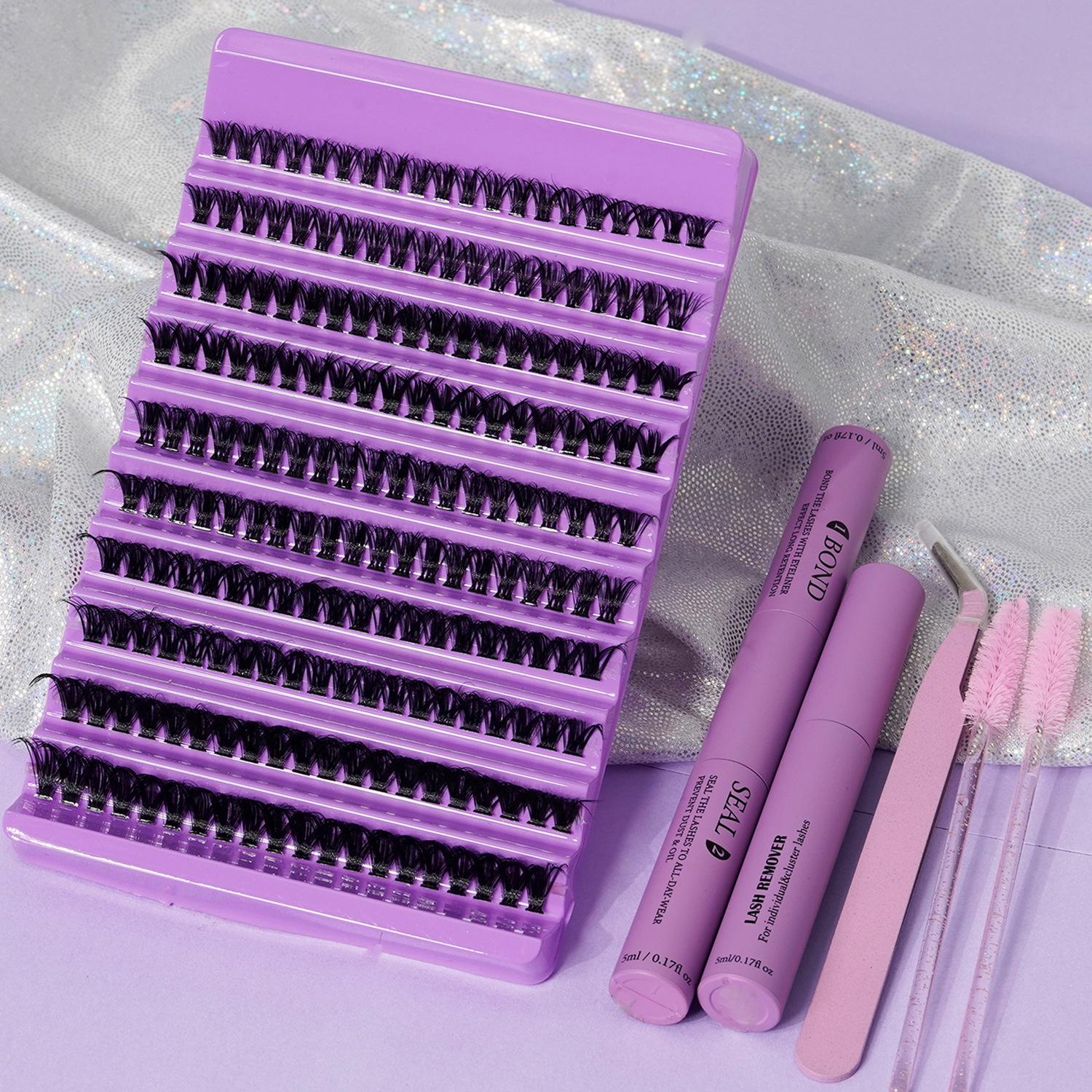 Voluminous Curly False Eyelashes Collection: Hot Melt Cluster Lashes in Various Lengths 8-16MM 30D чёрный
Voluminous Curly False Eyelashes Collection: Hot Melt Cluster Lashes in Various Lengths 8-16MM 30D чёрный