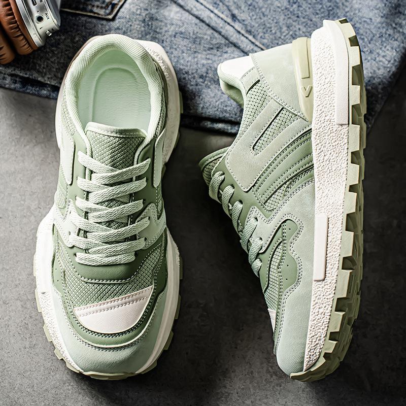 Live broadcast Douyin spring thick-soled heightened suede breathable sports Forrest Gump shoes personalized straps Hong Kong style catwalk men s shoes 39
Live broadcast Douyin spring thick-soled heightened suede breathable sports Forrest Gump shoes personalized straps Hong Kong style catwalk men s shoes 39