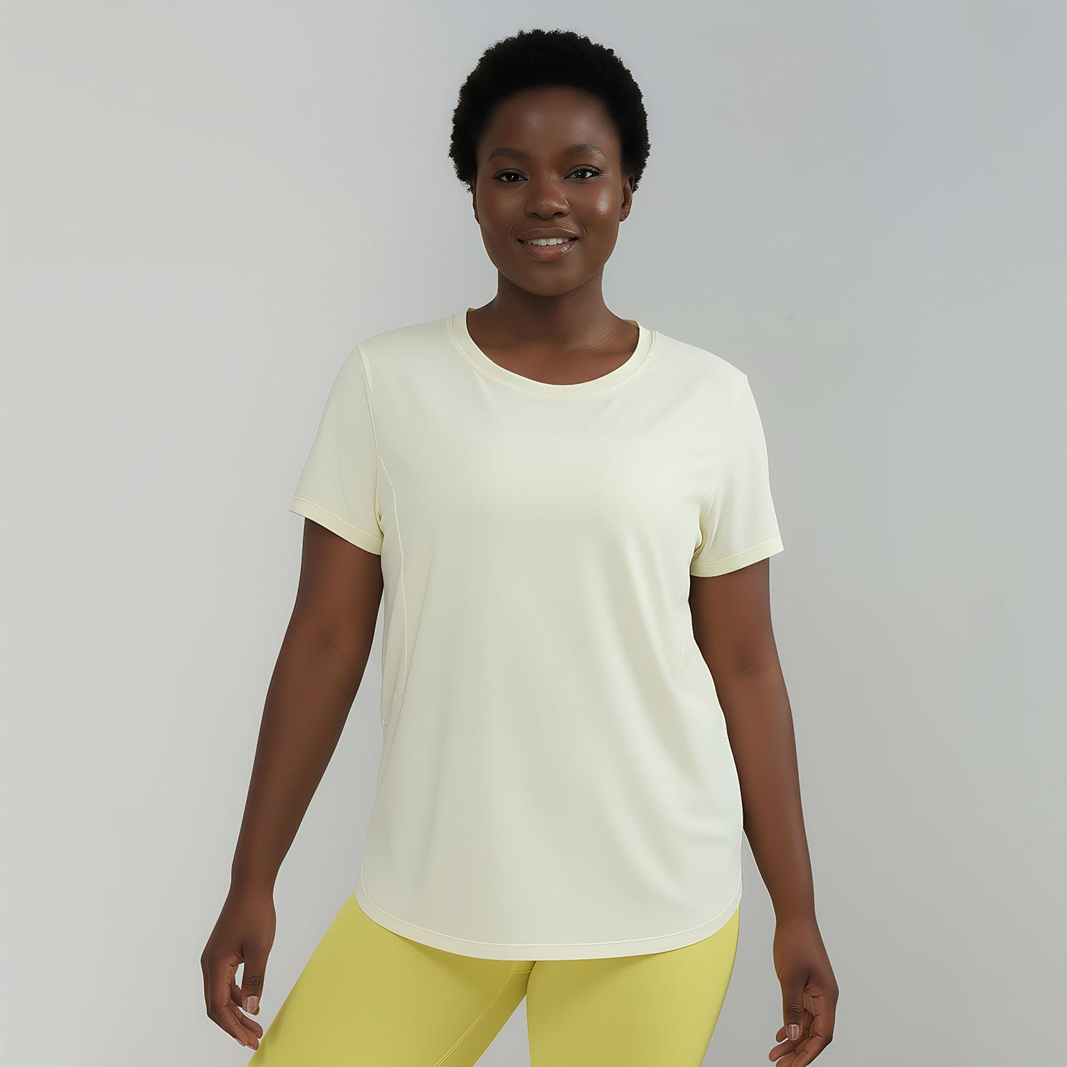 Women s Quick-Dry Loose-Fit Sports Tee - High Elasticity & Breathable, Multi-Color Yoga Top L жовтий
Women s Quick-Dry Loose-Fit Sports Tee - High Elasticity & Breathable, Multi-Color Yoga Top L жовтий