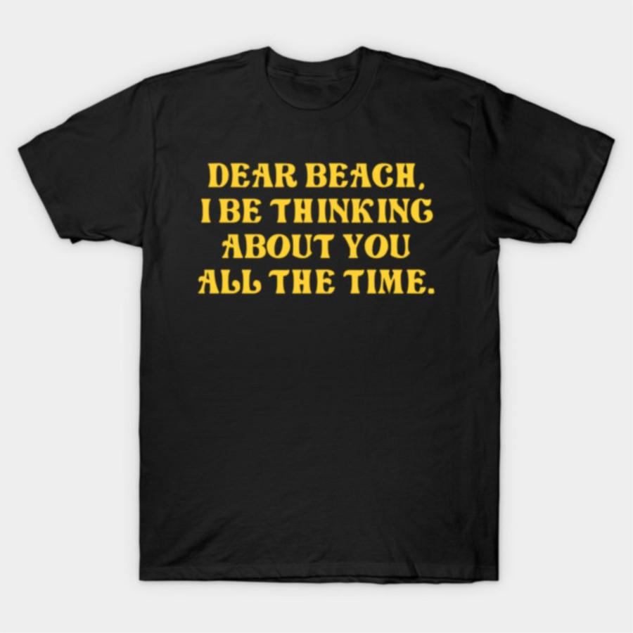Dear Beach, Thinking About You, Summer Humor T-shirt For Men Women 100% Cotton T Shirts Short Sleeve Tops 0320-3 - Men s Summ... S разноцветный
Dear Beach, Thinking About You, Summer Humor T-shirt For Men Women 100% Cotton T Shirts Short Sleeve Tops 0320-3 - Men s Summ... S разноцветный