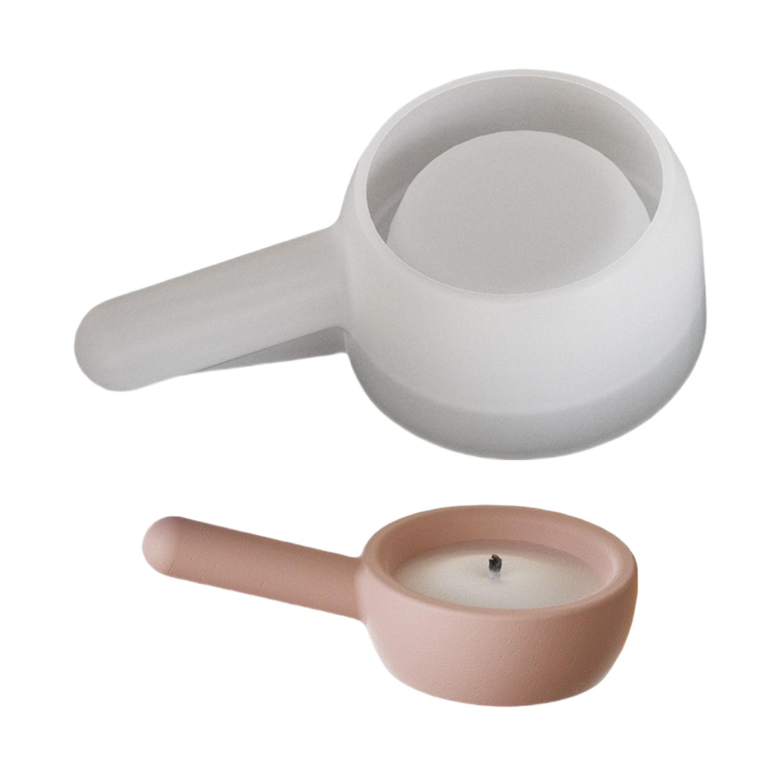 Премиальная силиконовая форма для выпечки для легкого извлечения, подсвечник для рукоделия, подходит для креативных DIY-проектов и дизайна интерьера T3