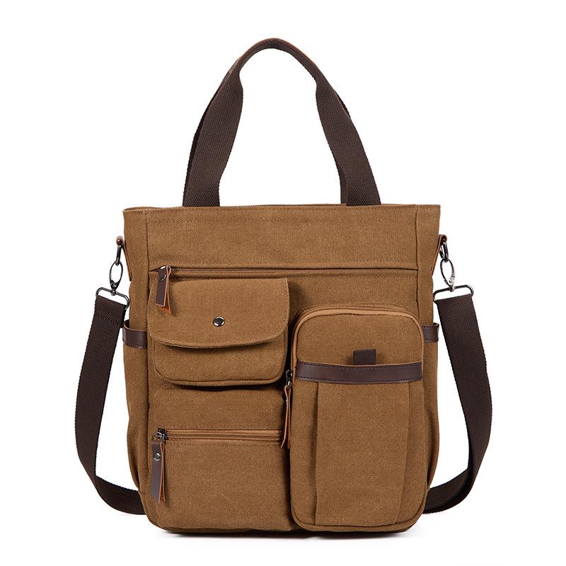 Men s Large Capacity Canvas Crossbody Bag кавовий
Men s Large Capacity Canvas Crossbody Bag кавовий