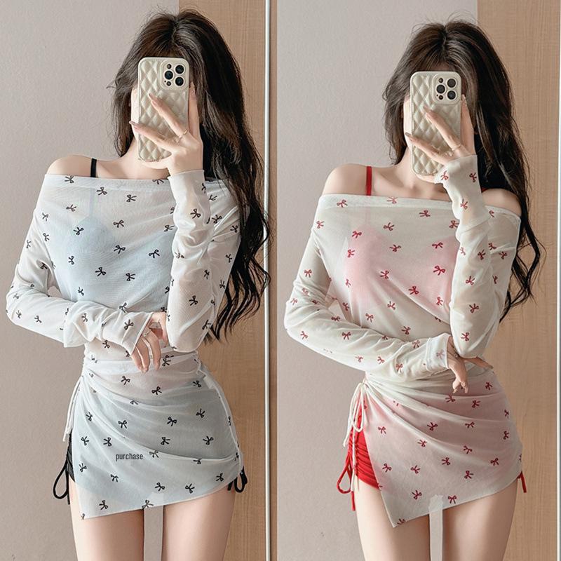 2025 Women s Sexy Three-Piece Bikini Swimsuit - Slimming, Belly-Covering, with Chest Pads for Hot Spring Bathing
2025 Women s Sexy Three-Piece Bikini Swimsuit - Slimming, Belly-Covering, with Chest Pads for Hot Spring Bathing