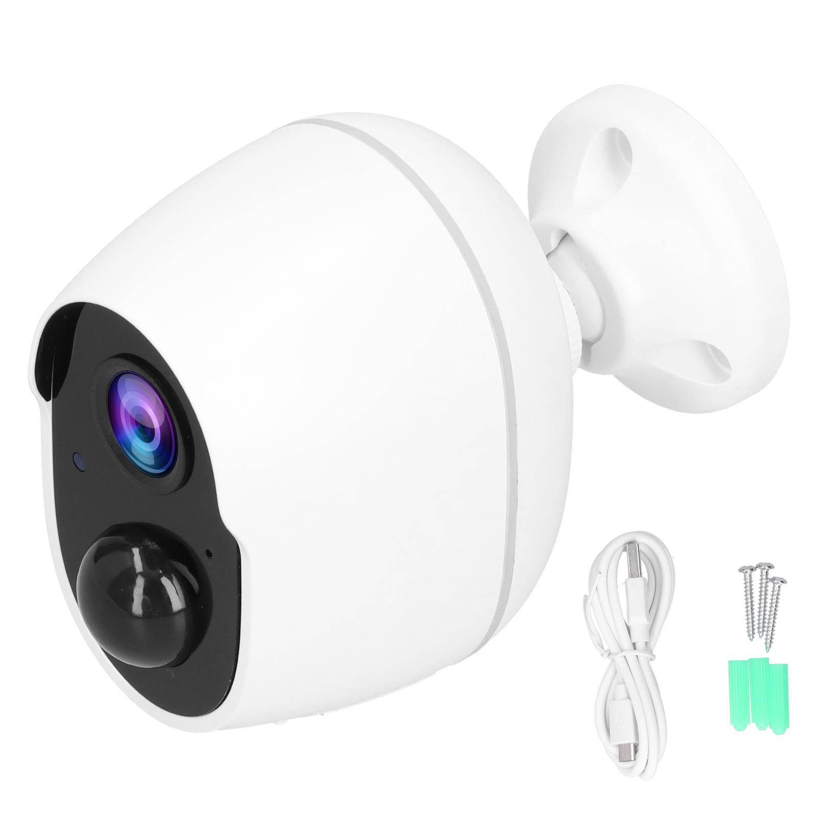 Security Camera with Rechargeable Battery Wireless Network IP66 Waterproof Color Night Vision
Security Camera with Rechargeable Battery Wireless Network IP66 Waterproof Color Night Vision