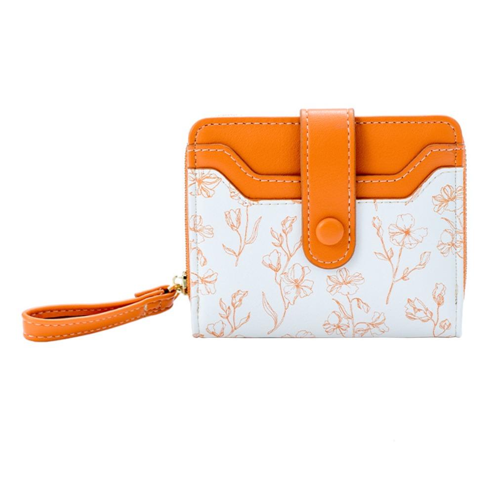 Zipper Pouch PU Leather Short Wallet Multi Function Card Holder Mini Coin Purse Bag Student помаранчевий
Zipper Pouch PU Leather Short Wallet Multi Function Card Holder Mini Coin Purse Bag Student помаранчевий
