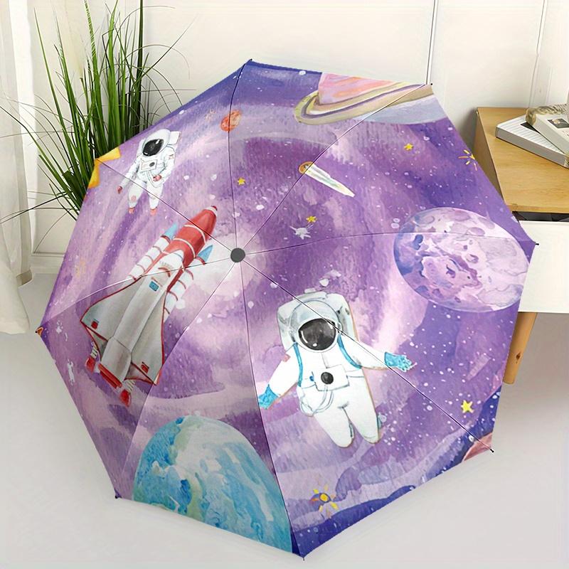 1pc Purple astronaut Automatic Folding Umbrella: Compact & Lightweight Retractable Design for Outdoor Adventures Daily use, bi (as the picture,Iron&8K)
1pc Purple astronaut Automatic Folding Umbrella: Compact & Lightweight Retractable Design for Outdoor Adventures Daily use, bi (as the picture,Iron&8K)