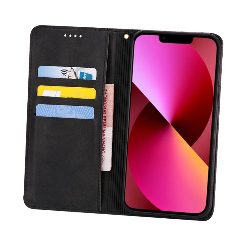 For iPhone 13 Case Wallet Calf Texture Leather Phone Cover with Hidden Magnetic Closure Rose Gold
For iPhone 13 Case Wallet Calf Texture Leather Phone Cover with Hidden Magnetic Closure Rose Gold