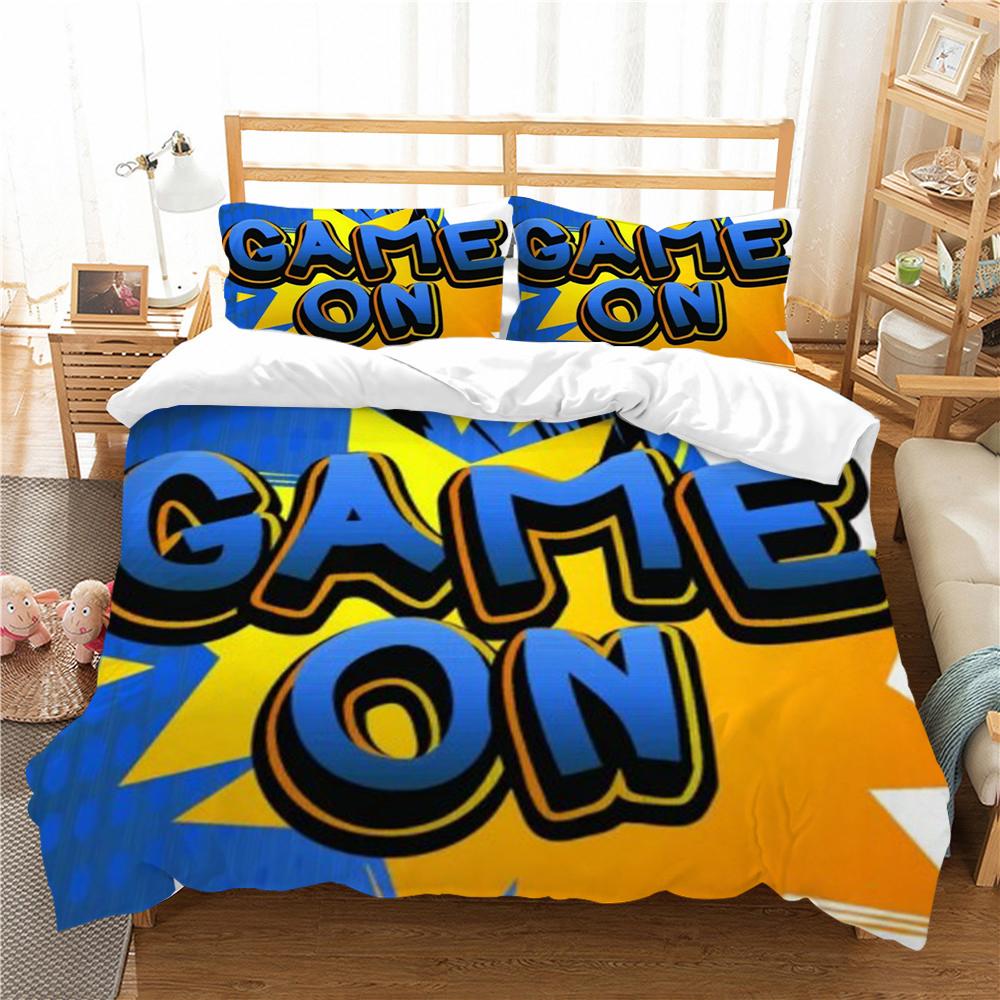 Комплект постельного белья с принтом геймпада, комплект пододеяльников, крутая домашняя постельная одежда для детей-подростков, одинарный двойной размер, чехол для комплекта постельного белья EU Single 135x200cm
Комплект постельного белья с принтом геймпада, комплект пододеяльников, крутая домашняя постельная одежда для детей-подростков, одинарный двойной размер, чехол для комплекта постельного белья EU Single 135x200cm