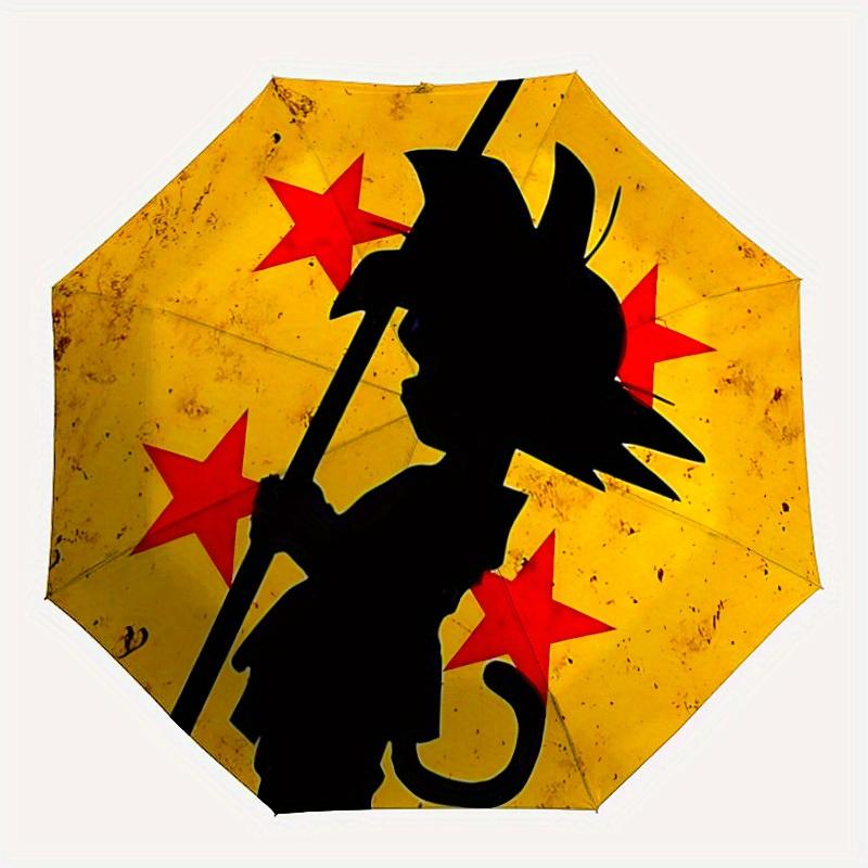 1pc Dragon Ball, Saiyan Self-Folding Umbrella, 8-Bone Compact Travel Umbrella, Durable Plastic And Iron Frame099
1pc Dragon Ball, Saiyan Self-Folding Umbrella, 8-Bone Compact Travel Umbrella, Durable Plastic And Iron Frame099
