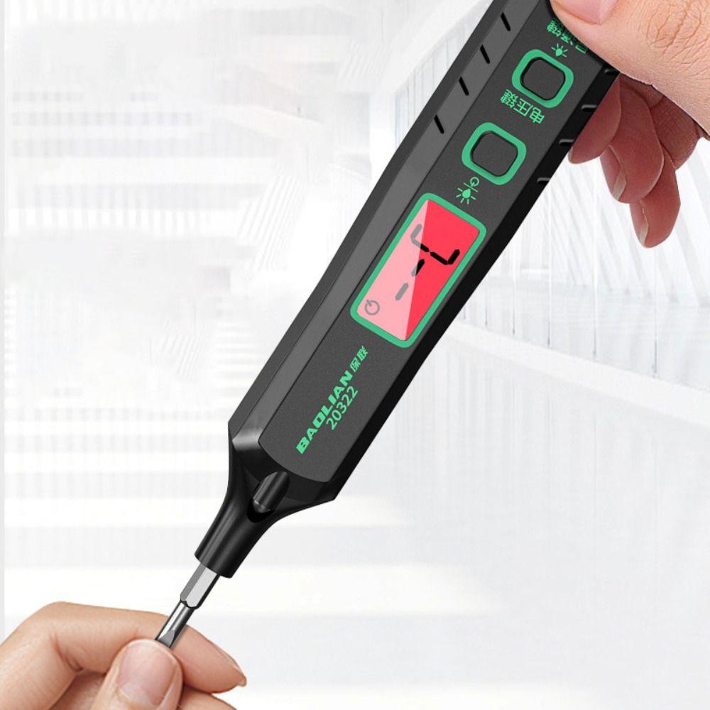 LED Display Voltage Tester Portable Design Electric Tester Smart Wire Detector Home Use
LED Display Voltage Tester Portable Design Electric Tester Smart Wire Detector Home Use