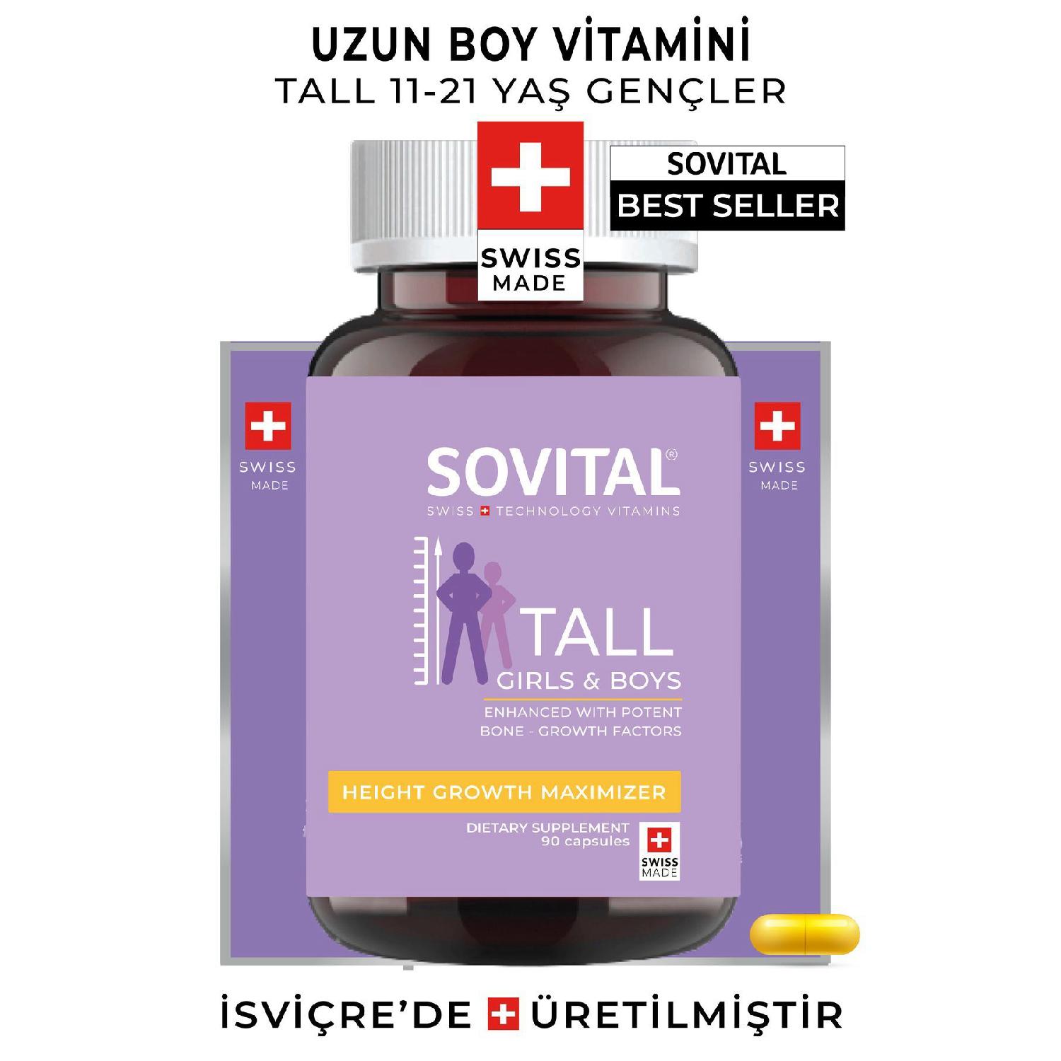 Tall Tall, Length Elongation Helps 11-21 Years, 90 Capsules 
Tall Tall, Length Elongation Helps 11-21 Years, 90 Capsules