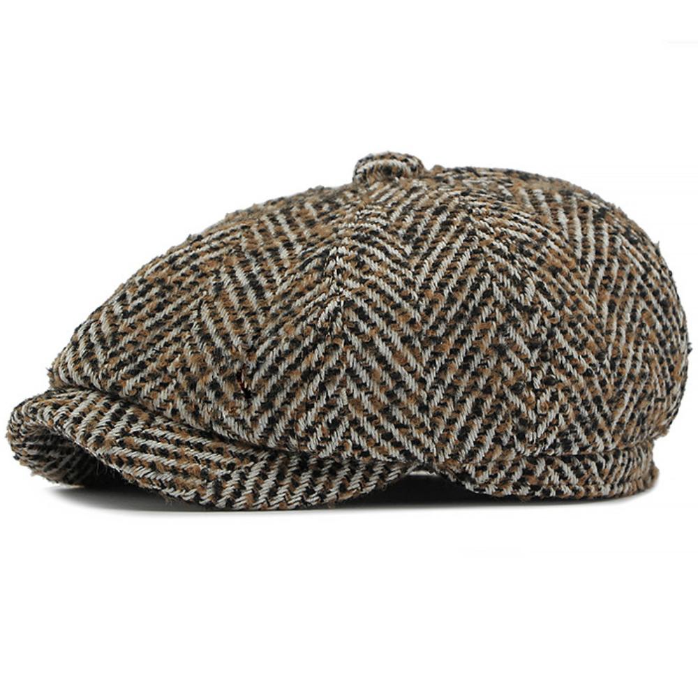 HT4835 Berets Autumn Winter Beret Hat Vintage Striped Octagonal Cap Male Female Ivy Flat Cap Artist Painter Adjustable Beret Cap 55-60cm Adjustable
HT4835 Berets Autumn Winter Beret Hat Vintage Striped Octagonal Cap Male Female Ivy Flat Cap Artist Painter Adjustable Beret Cap 55-60cm Adjustable