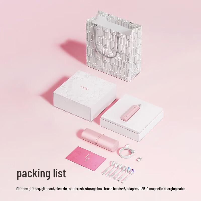 LAIFEN Generation 1 Sonic Electric Toothbrush Couple Gift Set CN plug (adapter included)
LAIFEN Generation 1 Sonic Electric Toothbrush Couple Gift Set CN plug (adapter included)
