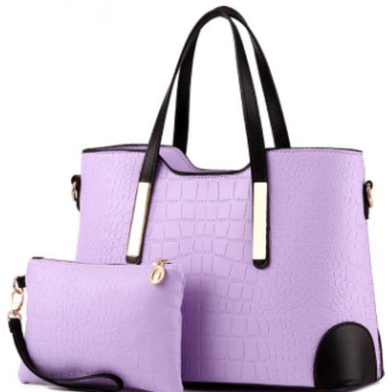 Корейский стиль мода новая сумка сумка через плечо сумка-мессенджер светло-фиолетовый
Корейский стиль мода новая сумка сумка через плечо сумка-мессенджер светло-фиолетовый