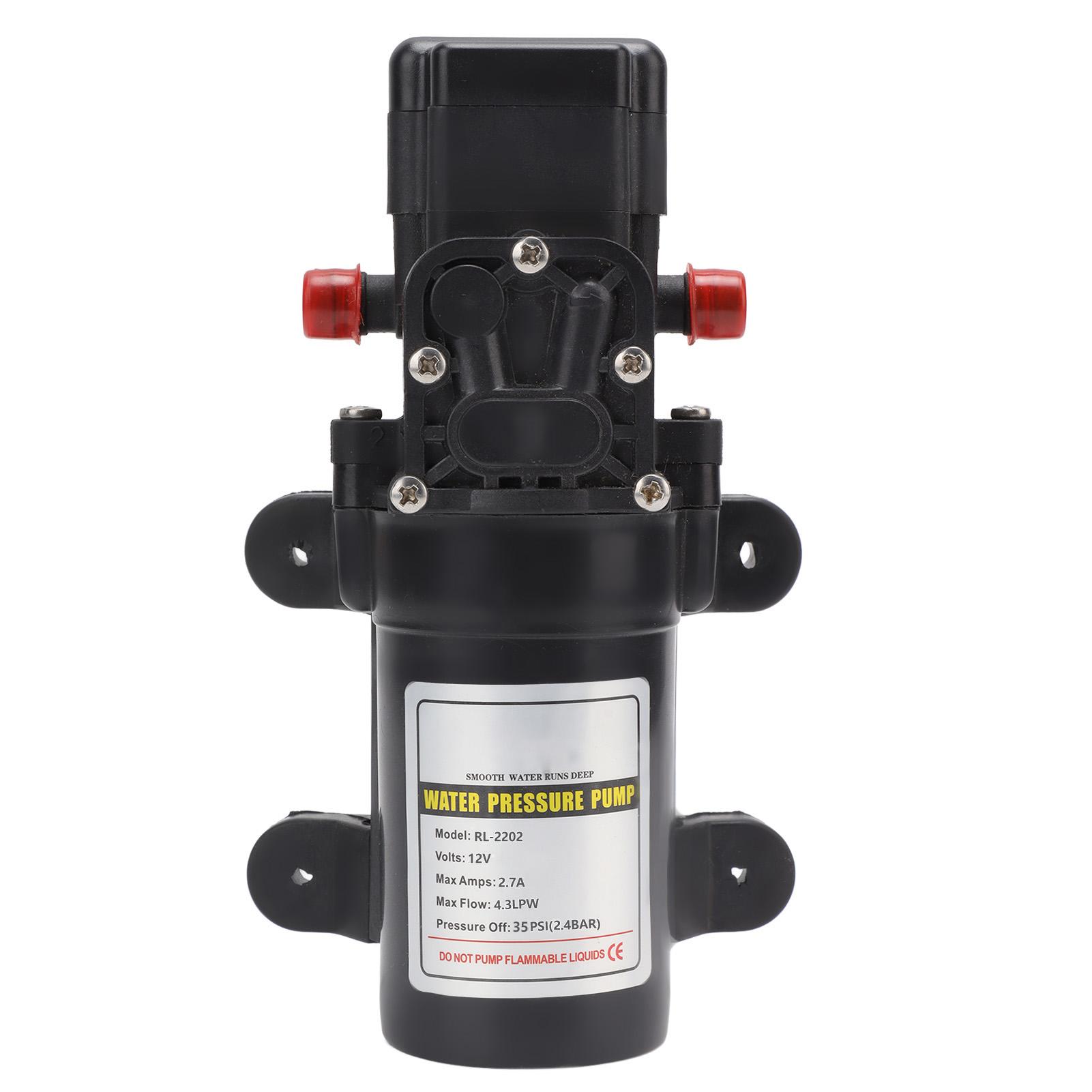 Water Pressure Diaphragm Pump Self Priming Diaphragm Pump High Pressure Water Pump for Outdoor RL
Water Pressure Diaphragm Pump Self Priming Diaphragm Pump High Pressure Water Pump for Outdoor RL