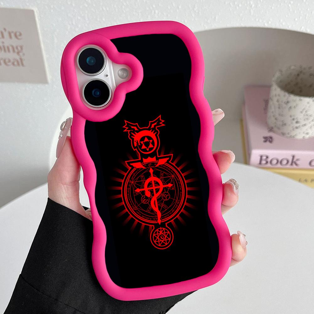 Fullmetal Edward Elric Phone Case for iPhone 17 16 15 14 13 12 11 Air Pro Max Plus Red Soft TPU Wavy Edge Cover iPhone 14 Plus
Fullmetal Edward Elric Phone Case for iPhone 17 16 15 14 13 12 11 Air Pro Max Plus Red Soft TPU Wavy Edge Cover iPhone 14 Plus
