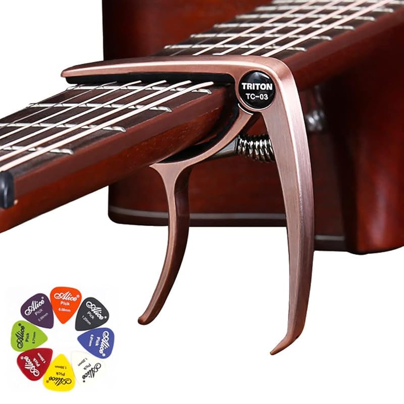 U-NEST multifunctional guitar capo tasto One-touch type guitar capo zinc alloy super lightweight quick change adjustable Bridge pin removal function
U-NEST multifunctional guitar capo tasto One-touch type guitar capo zinc alloy super lightweight quick change adjustable Bridge pin removal function