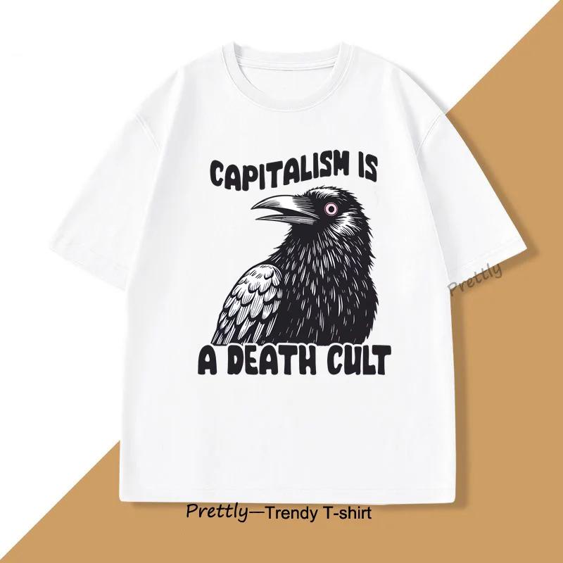 Vintage Capitalism Is A Death Cult TShirt Women Graphic T Shirts Women Tshirt for FeUnisex Short Sleeve Tee Women Clothing S
Vintage Capitalism Is A Death Cult TShirt Women Graphic T Shirts Women Tshirt for FeUnisex Short Sleeve Tee Women Clothing S