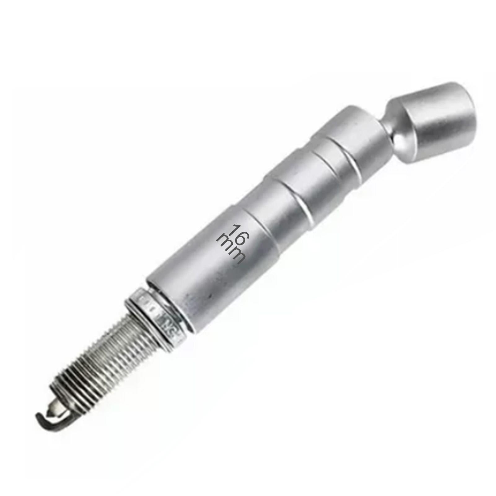 38in 16mm Universal Joints Magnetic Spark Plug Sleeve 12 Point Socket Wrench Removal Installation
38in 16mm Universal Joints Magnetic Spark Plug Sleeve 12 Point Socket Wrench Removal Installation